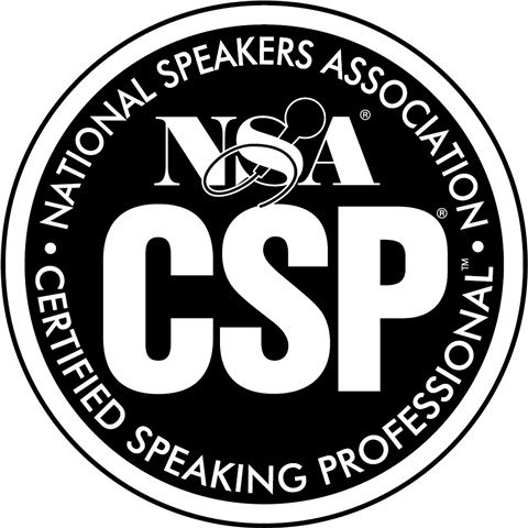 NSA Certified Speaking Professional (CSP) seal