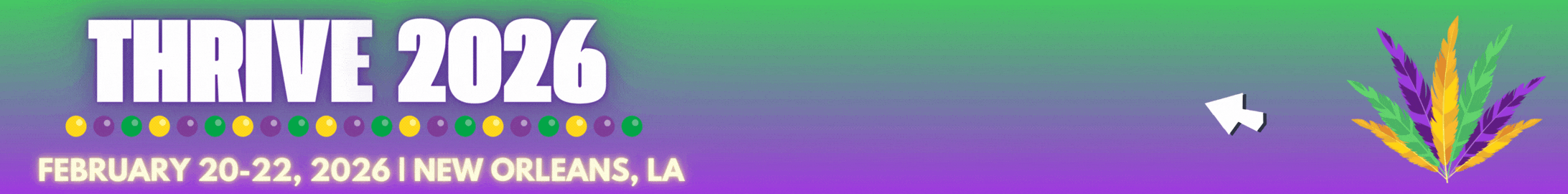 Thrive 2026 Homepage Banner (728 x 90 px)