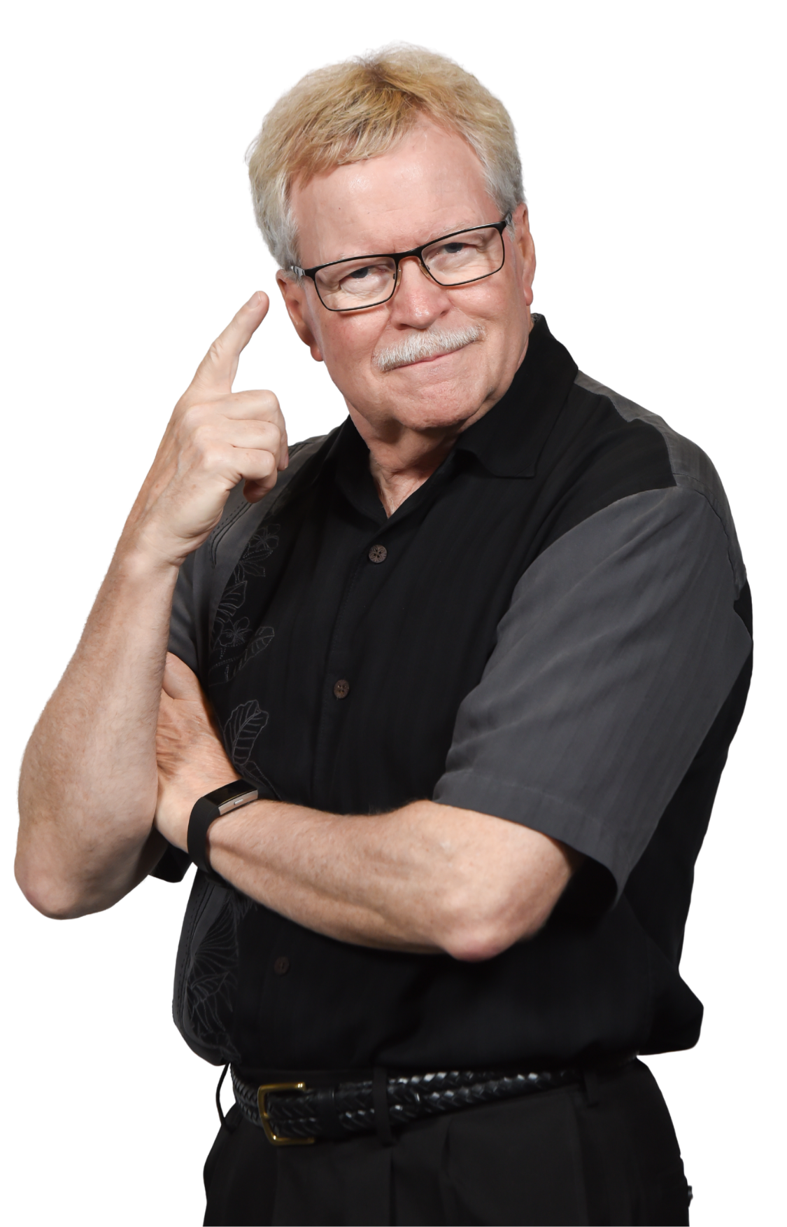 john molidor headshot, thinking