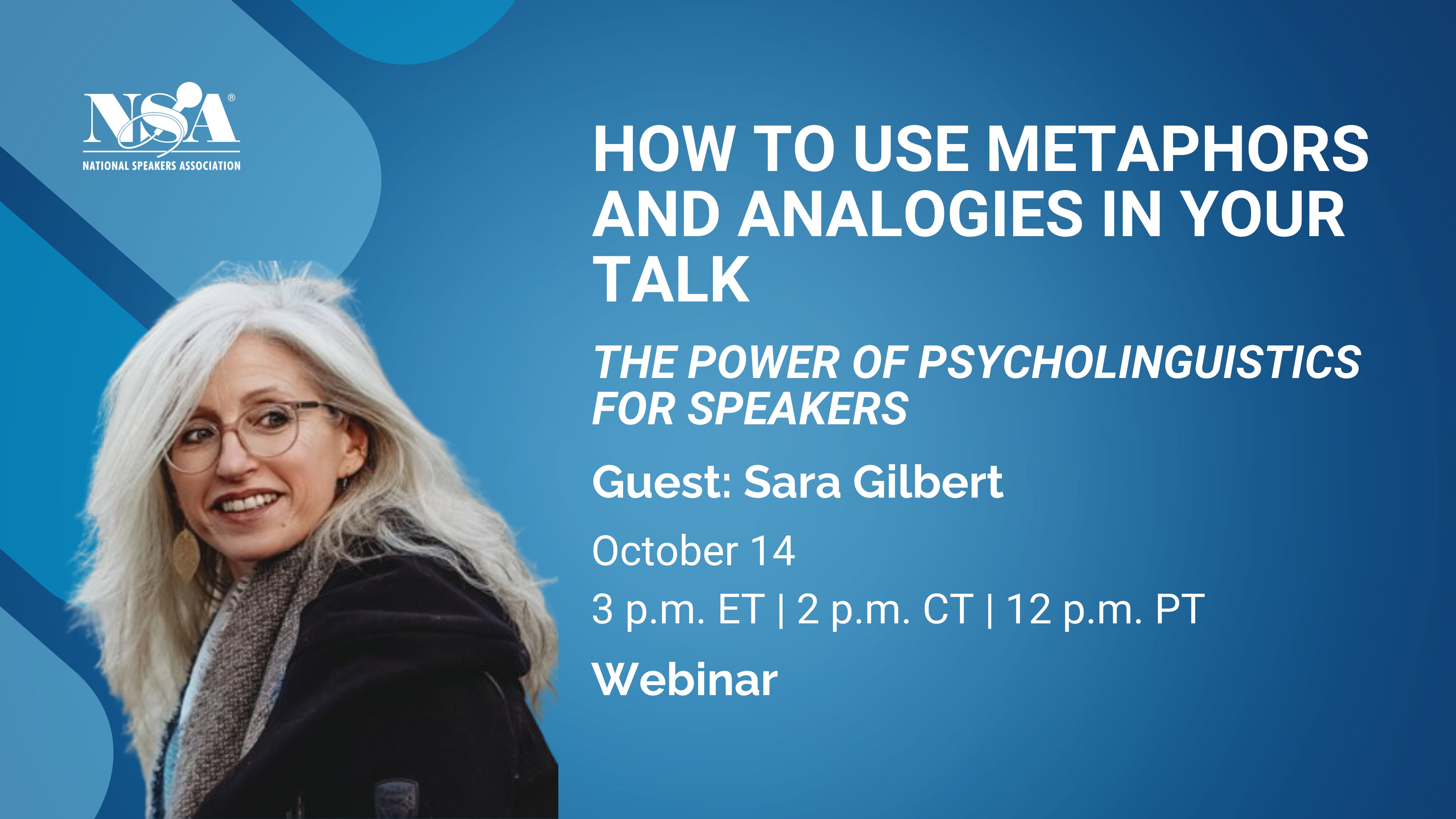 How to Use Metaphors Webinar How to Use Metaphors Webinar