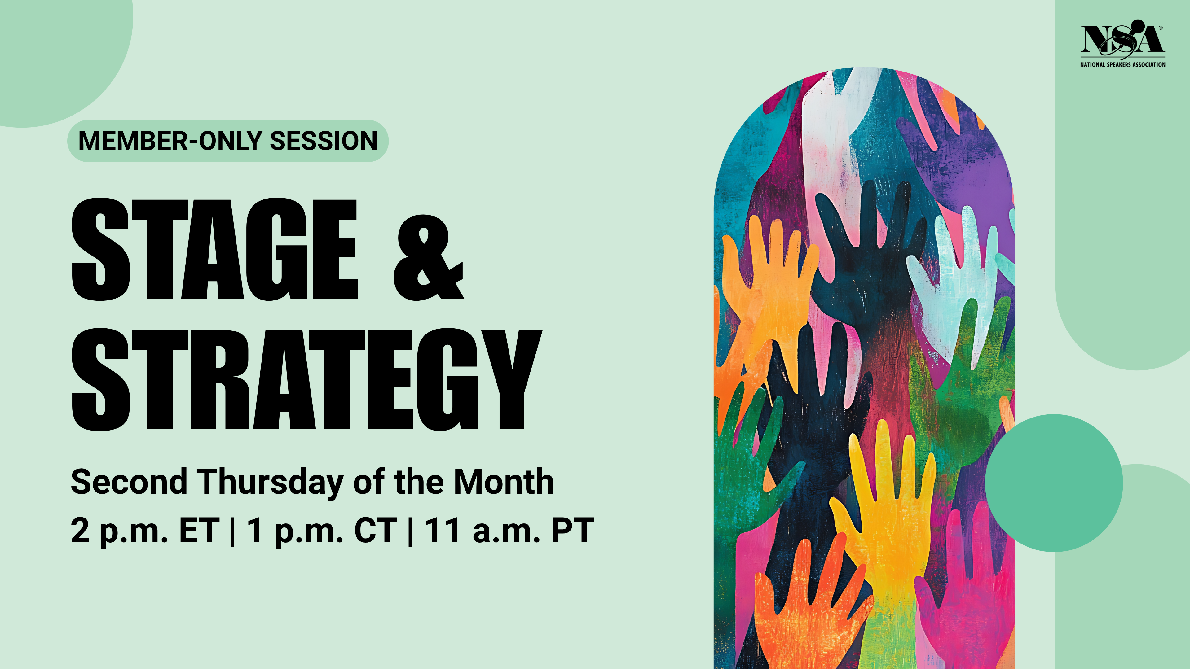 *NEW* Stage & Strategy