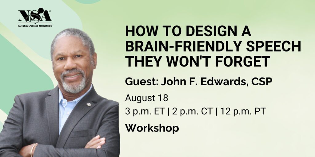 How to Design a Brain-Friendly Speech They Won't Forget