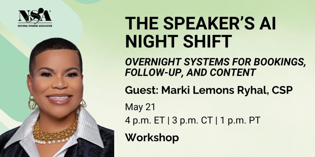 The Speaker’s AI Night Shift